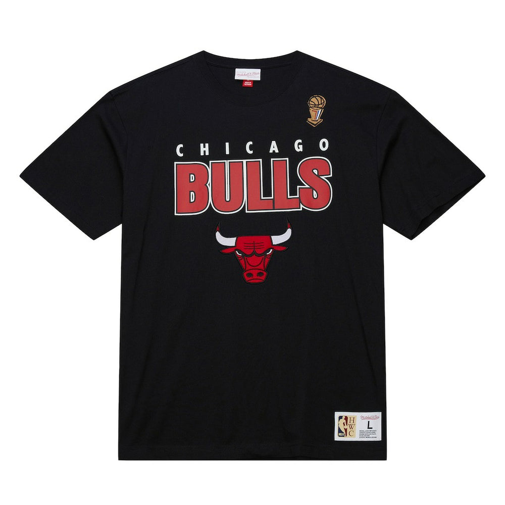 Black Chicago Bulls Hardwood Classics Throw It Back Premium T-Shirt sale | NBA