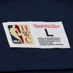 Navy Dallas Mavericks Hardwood Classics Throw It Back Premium T-Shirt sale | NBA