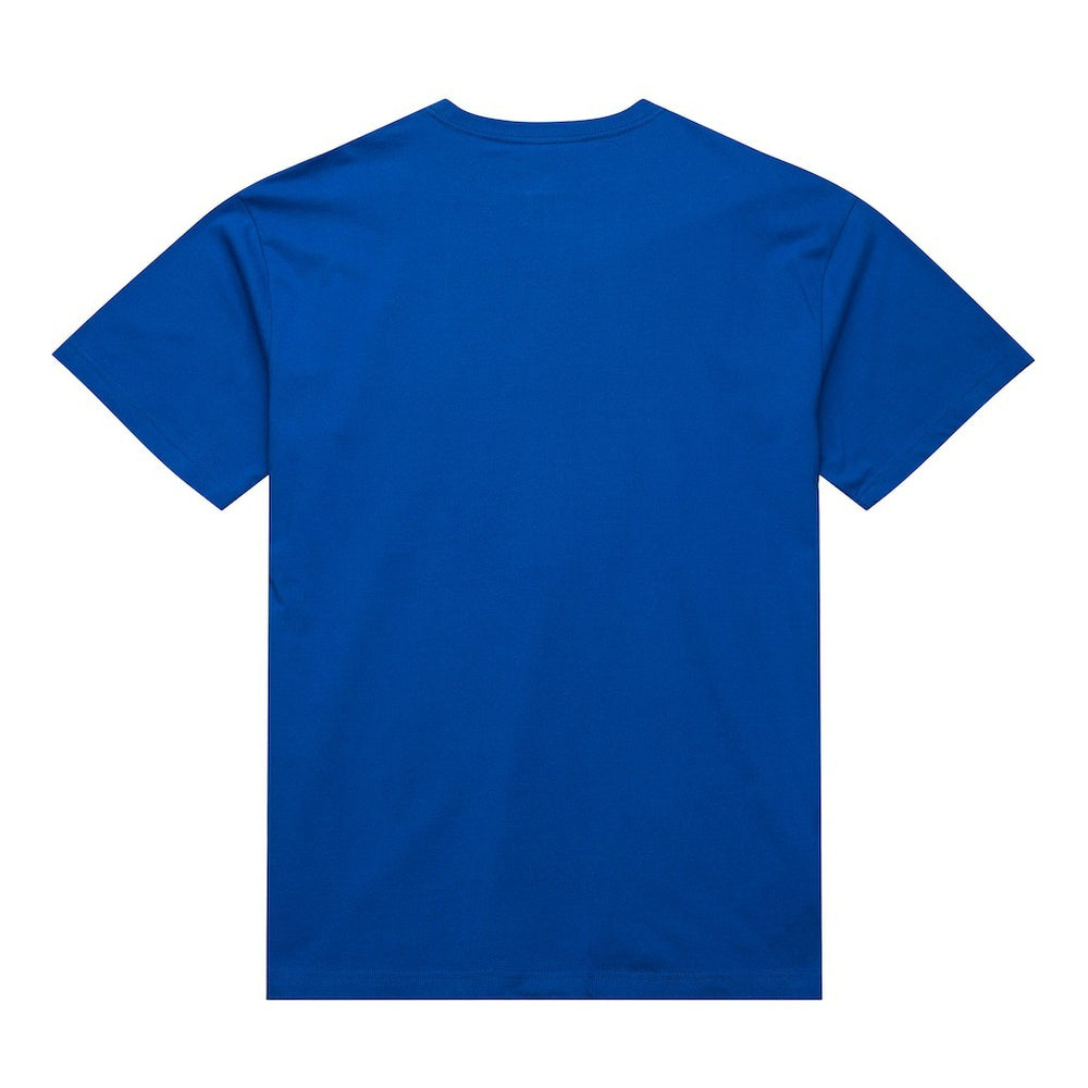 Blue New York Knicks Hardwood Classics Throw It Back Premium T-Shirt | NBA
