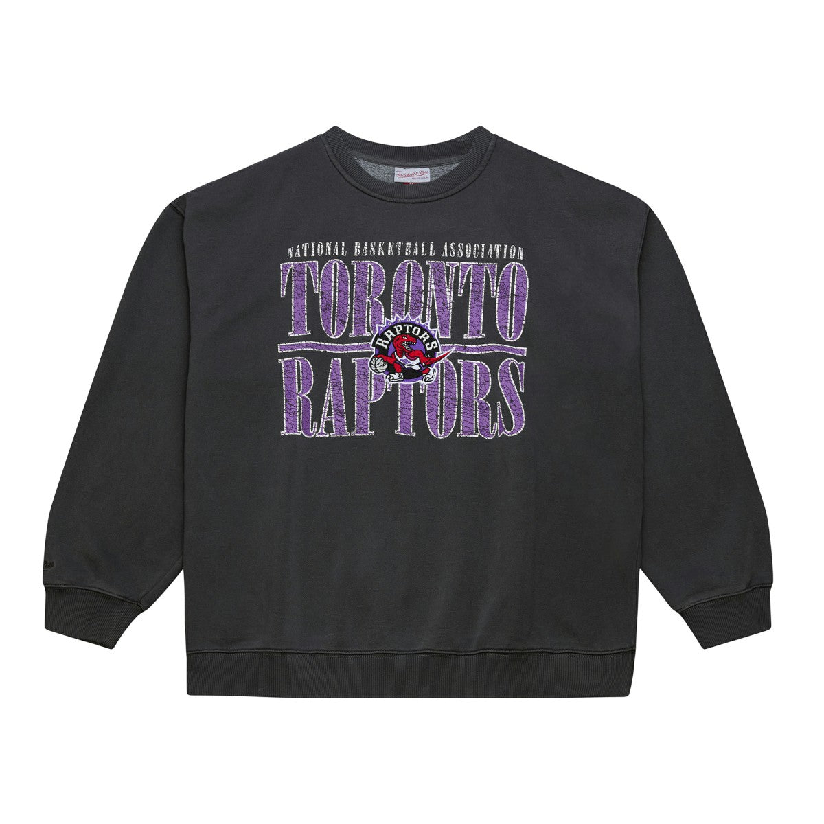 Black Toronto Raptors NBA Downtown Collection Fleece Sweatshirt | NBA
