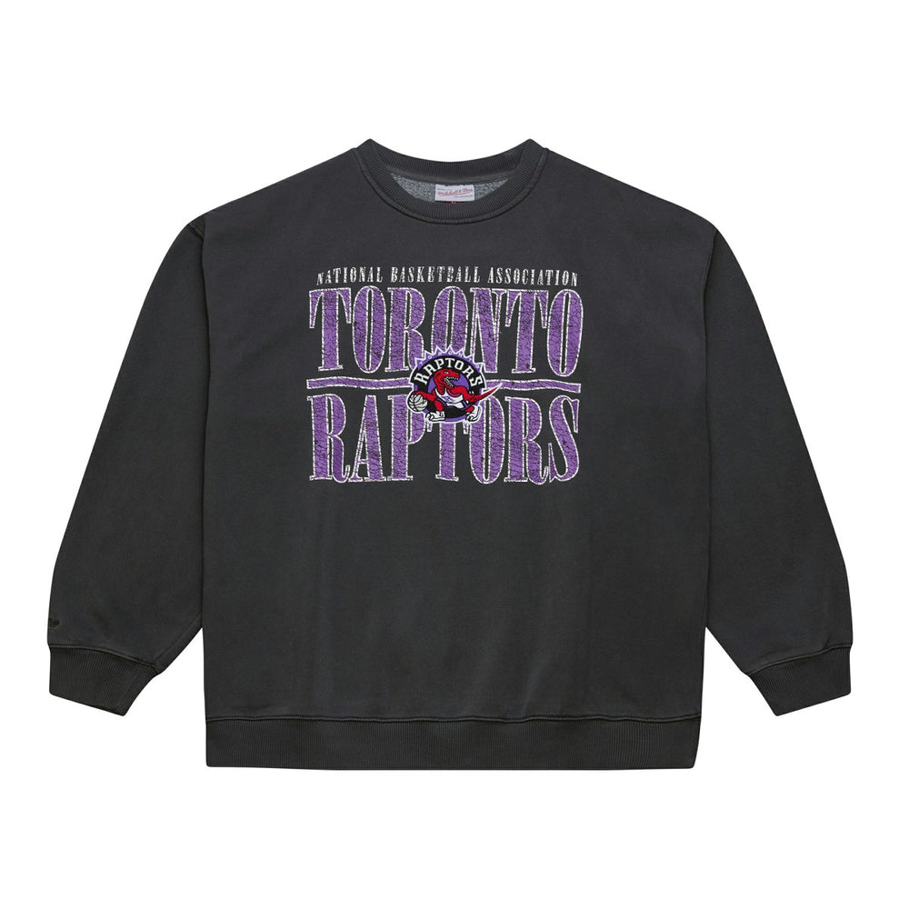 Black Toronto Raptors NBA Downtown Collection Fleece Sweatshirt | NBA