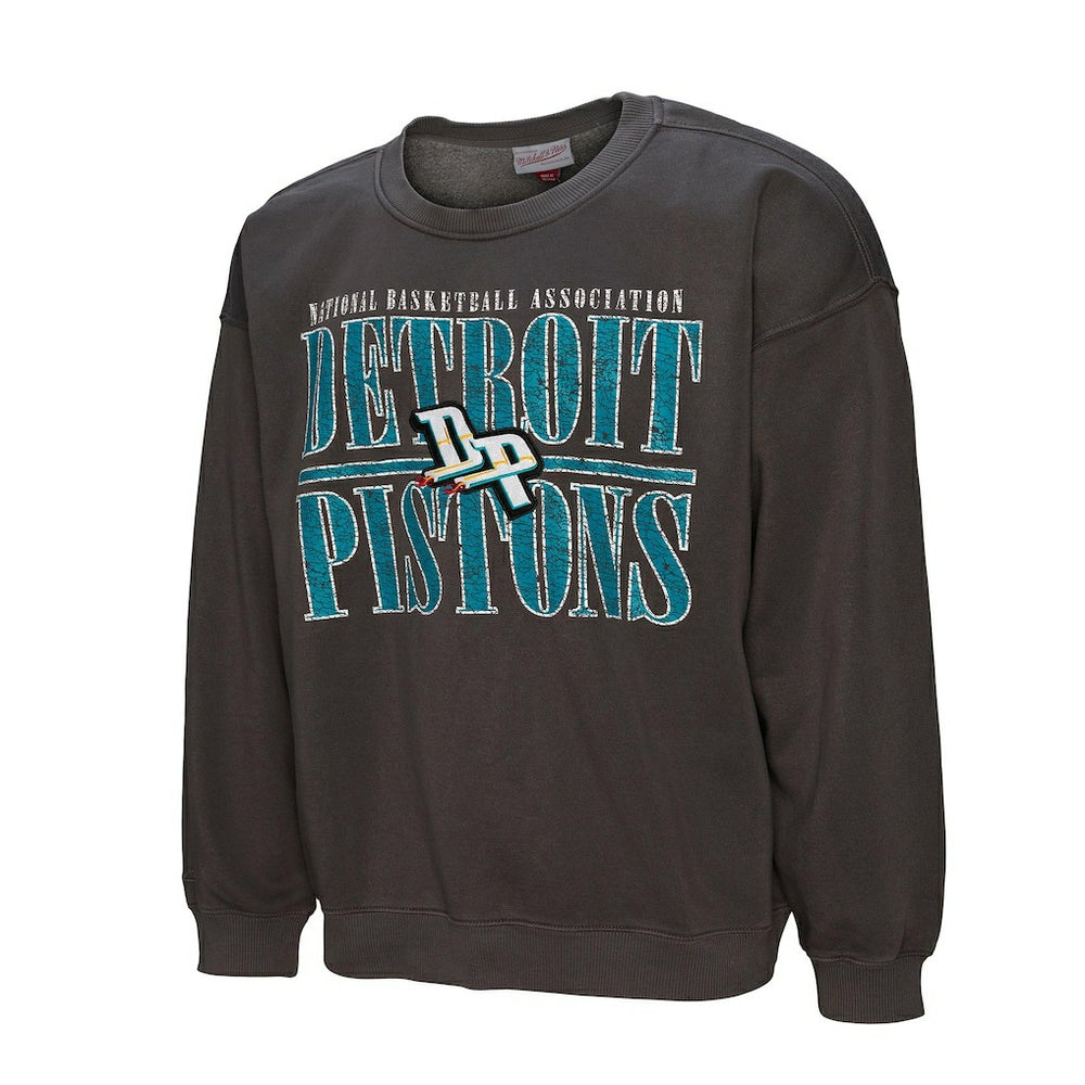 Black Detroit Pistons NBA Downtown Collection Fleece Sweatshirt sale | NBA