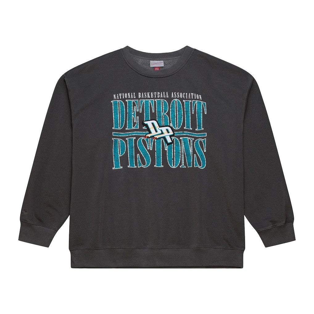Black Detroit Pistons NBA Downtown Collection Fleece Sweatshirt sale | NBA