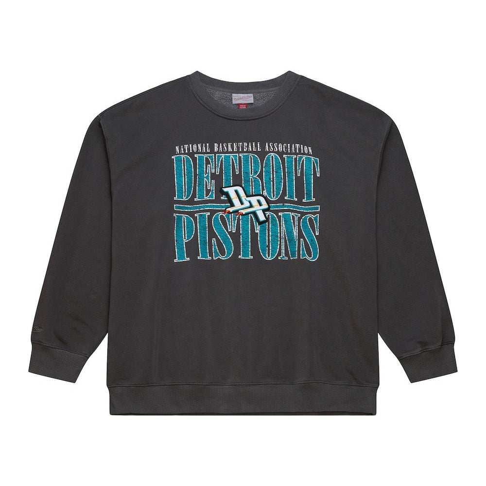 Black Detroit Pistons NBA Downtown Collection Fleece Sweatshirt sale | NBA