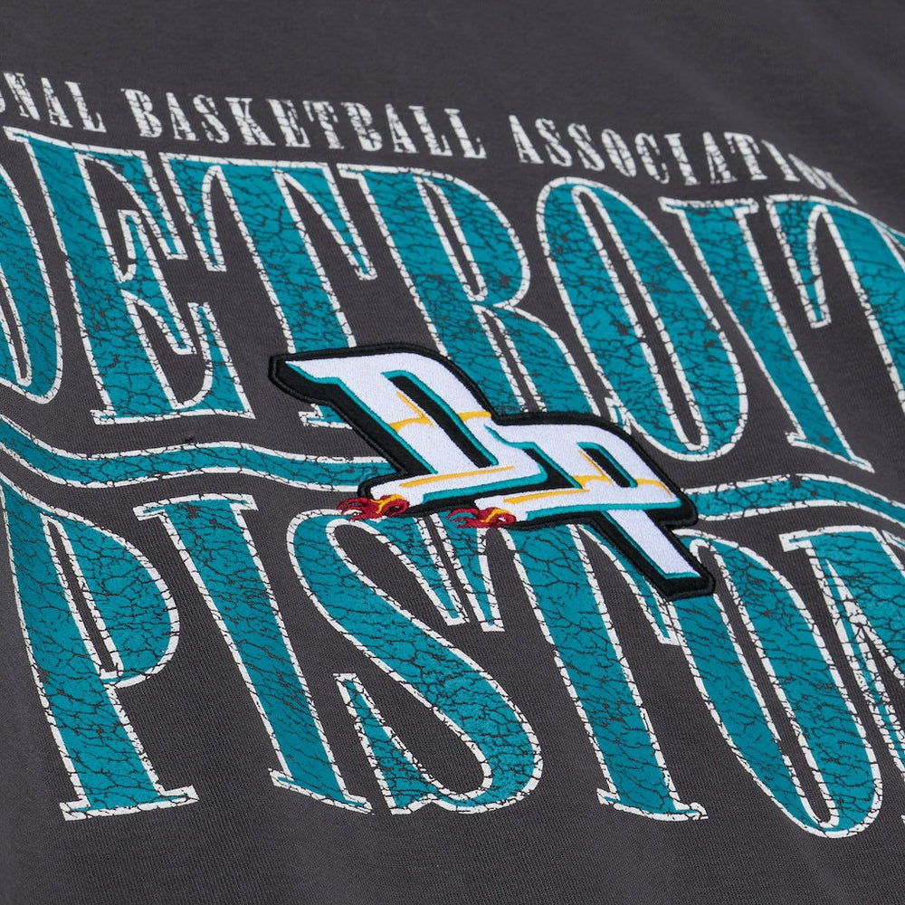 Black Detroit Pistons NBA Downtown Collection Fleece Sweatshirt sale | NBA