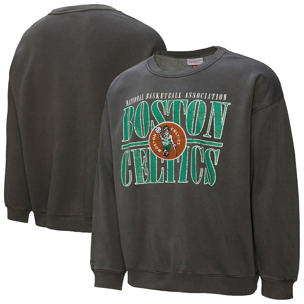 Black Boston Celtics NBA Downtown Collection Fleece Sweatshirt | NBA