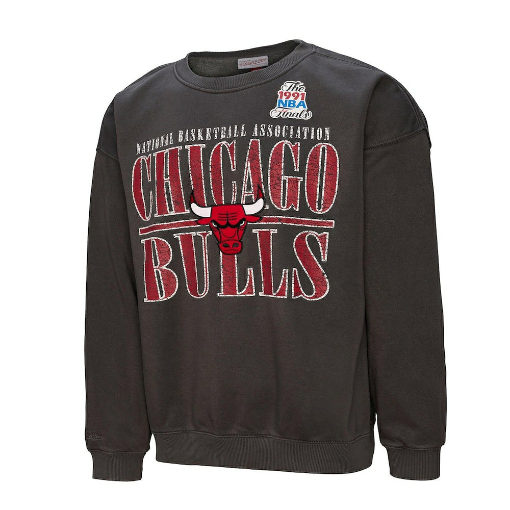 Black Chicago Bulls NBA Downtown Collection Fleece Sweatshirt sale | NBA
