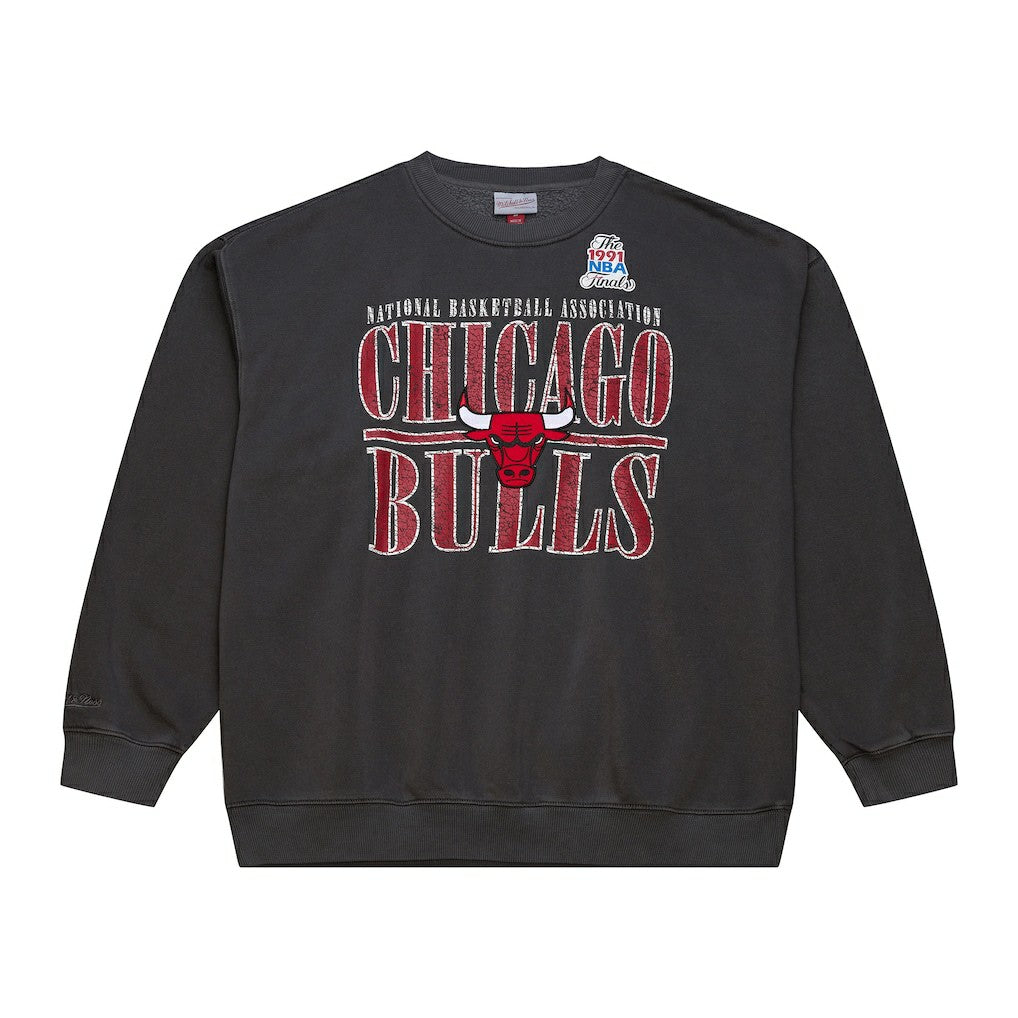 Black Chicago Bulls NBA Downtown Collection Fleece Sweatshirt sale | NBA