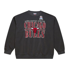 Black Chicago Bulls NBA Downtown Collection Fleece Sweatshirt sale | NBA