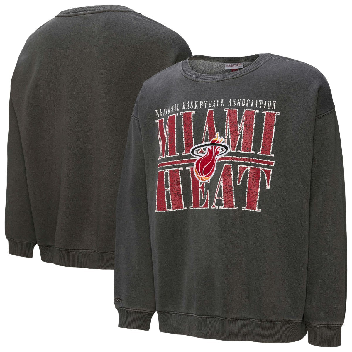 Black Miami Heat NBA Downtown Collection Fleece Sweatshirt | NBA