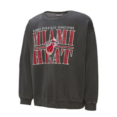 Black Miami Heat NBA Downtown Collection Fleece Sweatshirt | NBA