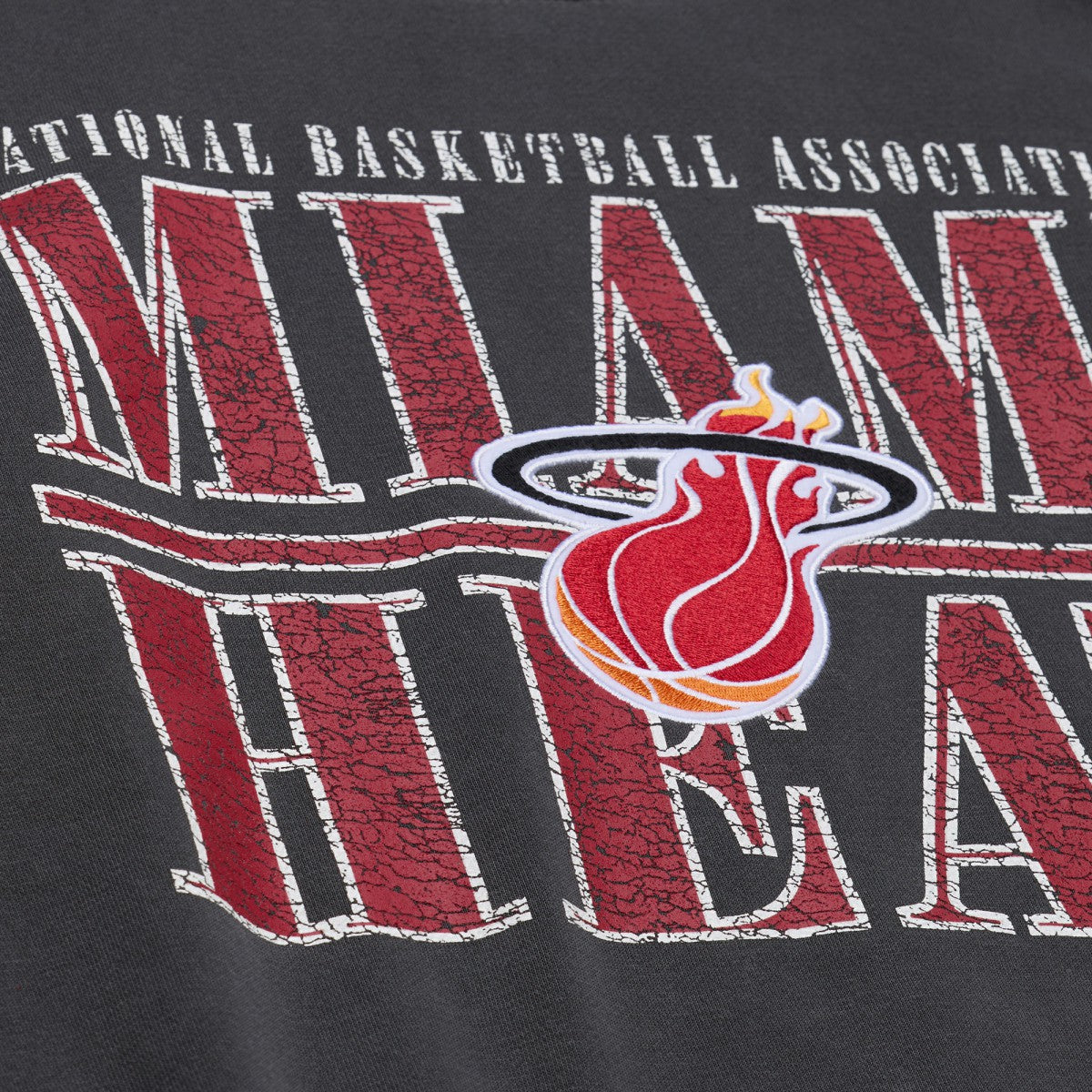 Black Miami Heat NBA Downtown Collection Fleece Sweatshirt | NBA