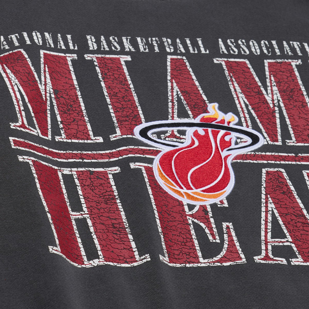 Black Miami Heat NBA Downtown Collection Fleece Sweatshirt | NBA