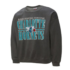 Black Charlotte Hornets NBA Downtown Collection Fleece Sweatshirt | NBA