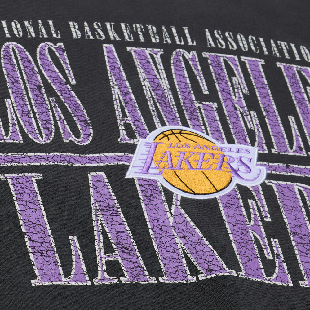 Black Los Angeles Lakers NBA Downtown Collection Fleece Sweatshirt | NBA