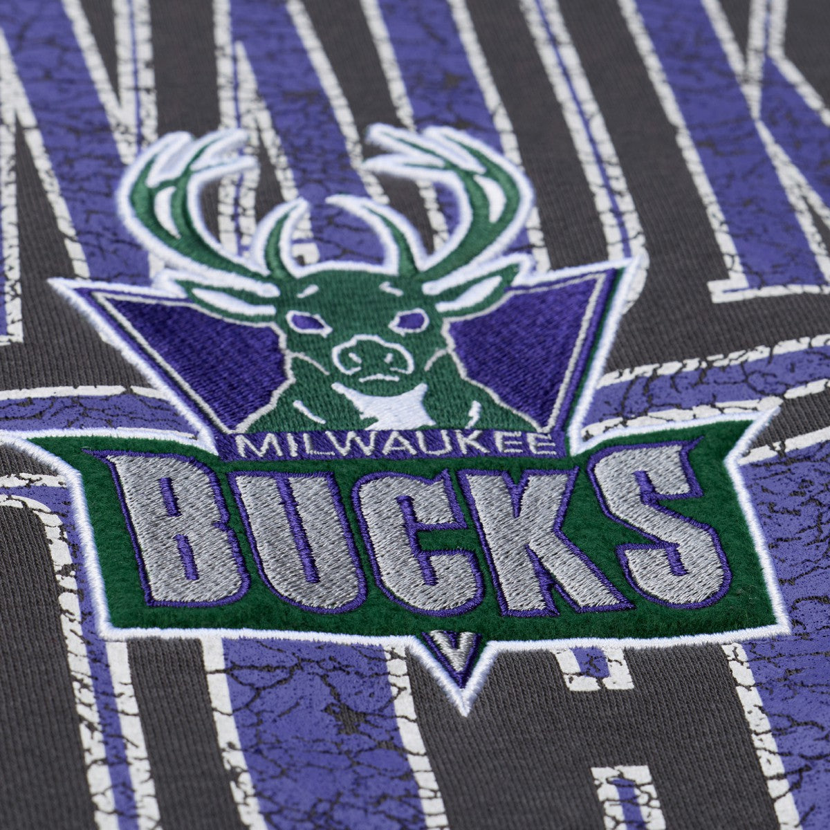 Black Milwaukee Bucks NBA Downtown Collection Fleece Sweatshirt | NBA