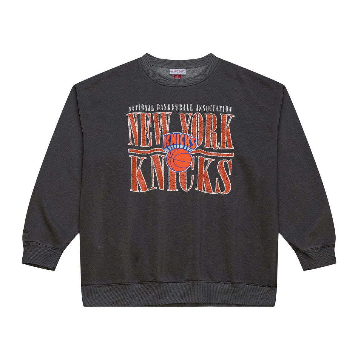 Black New York Knicks NBA Downtown Collection Fleece Sweatshirt | NBA