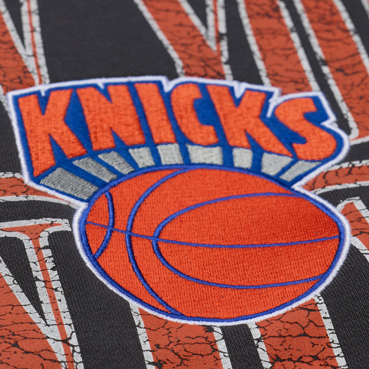 Black New York Knicks NBA Downtown Collection Fleece Sweatshirt | NBA
