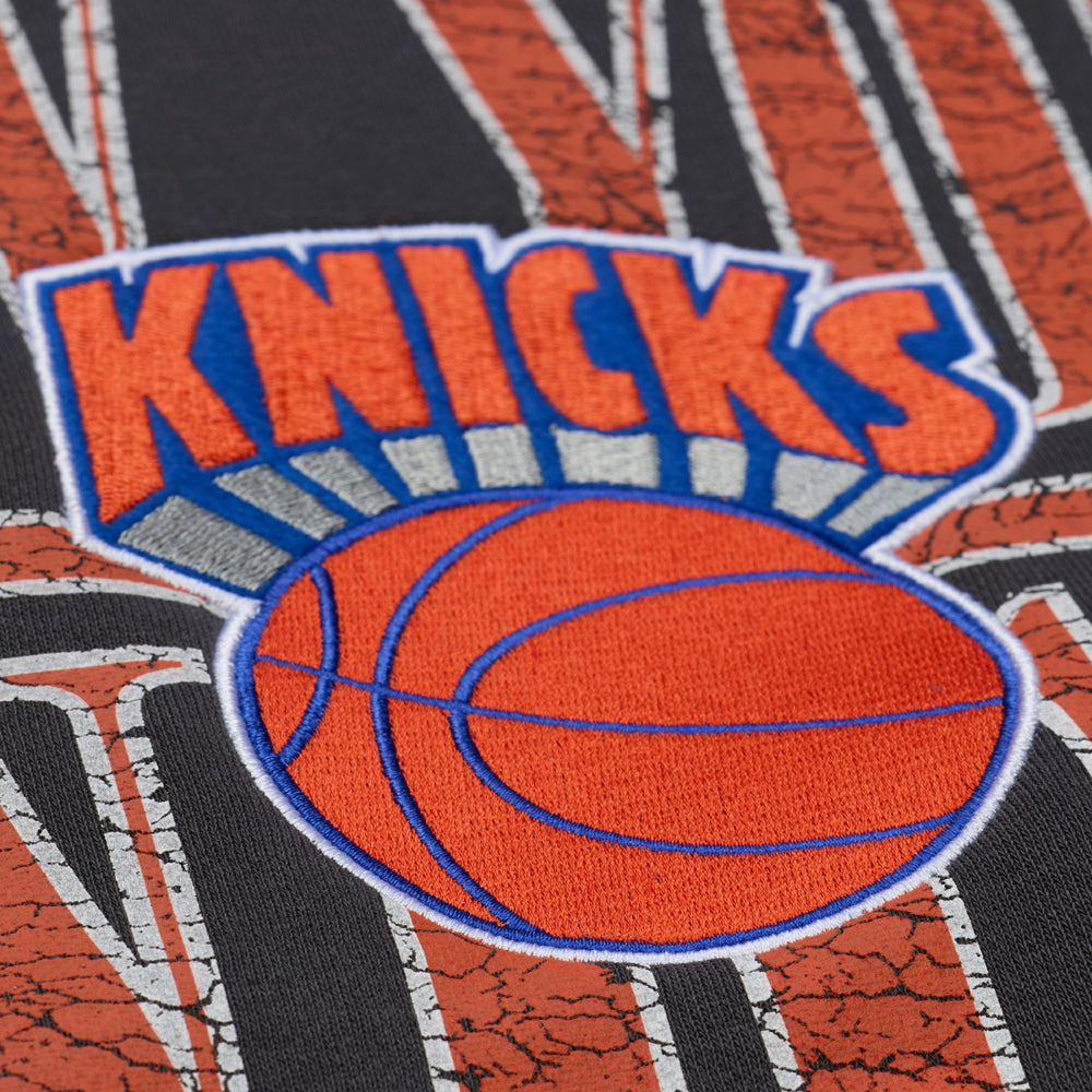 Black New York Knicks NBA Downtown Collection Fleece Sweatshirt | NBA