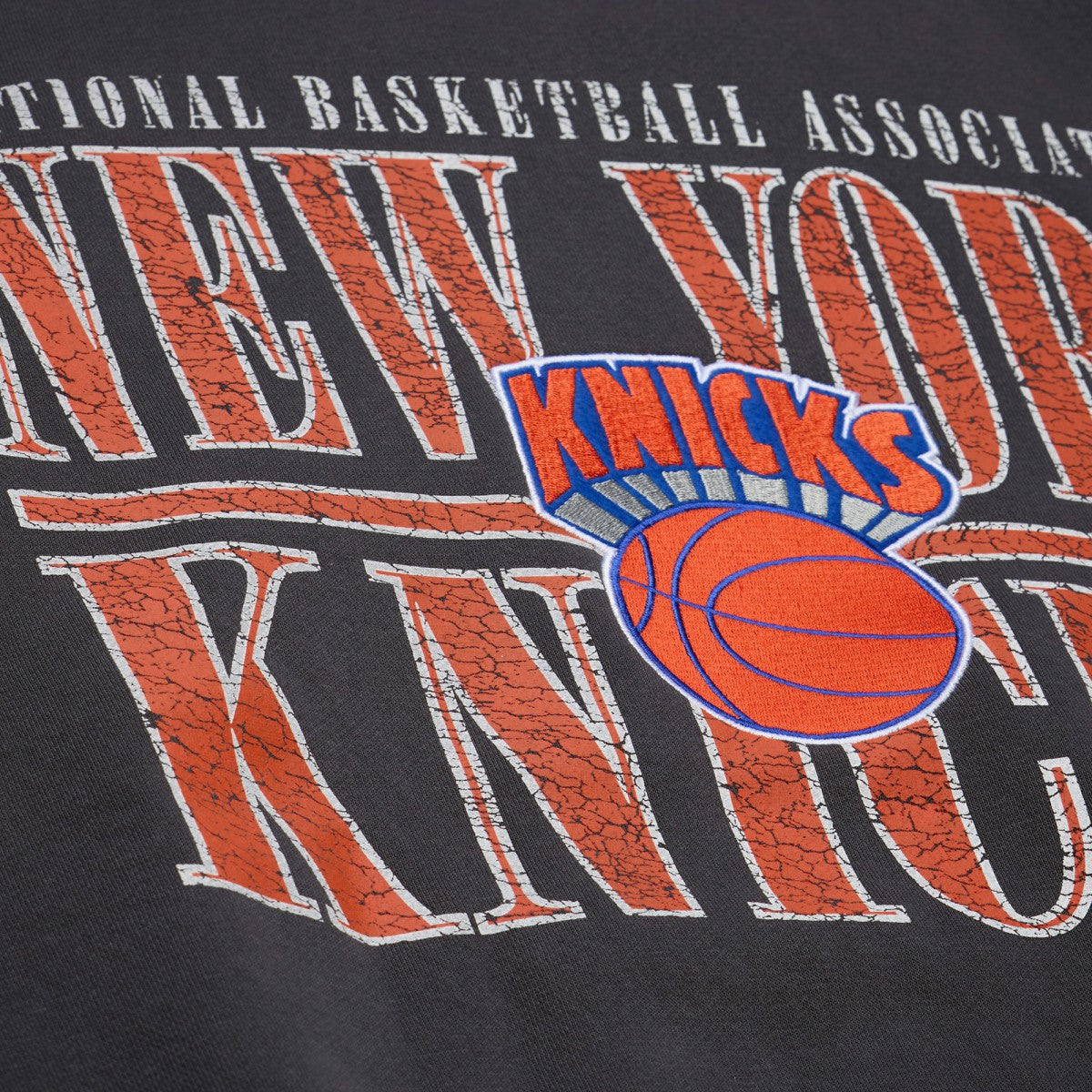 Black New York Knicks NBA Downtown Collection Fleece Sweatshirt | NBA