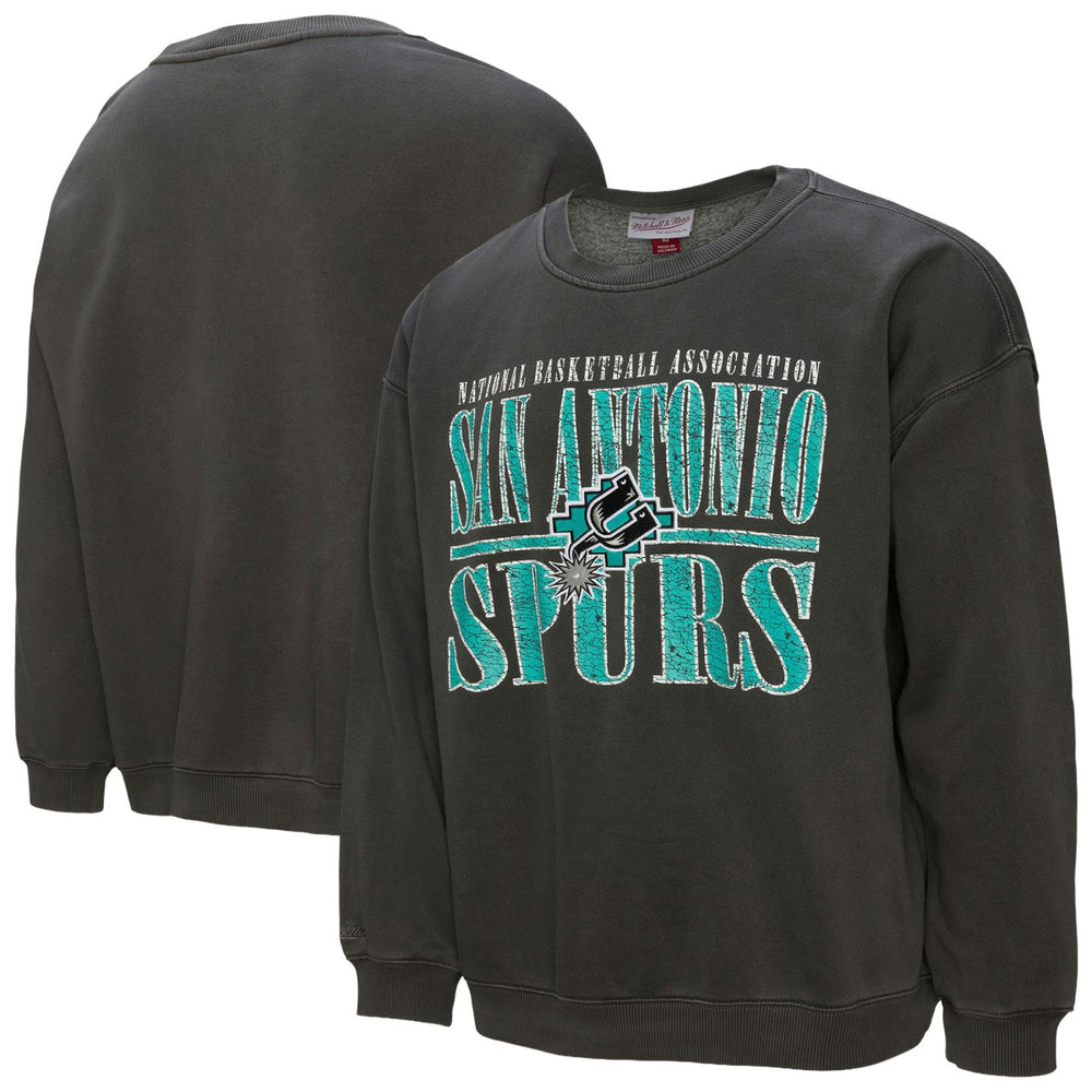 Black San Antonio Spurs NBA Downtown Collection Fleece Sweatshirt | NBA