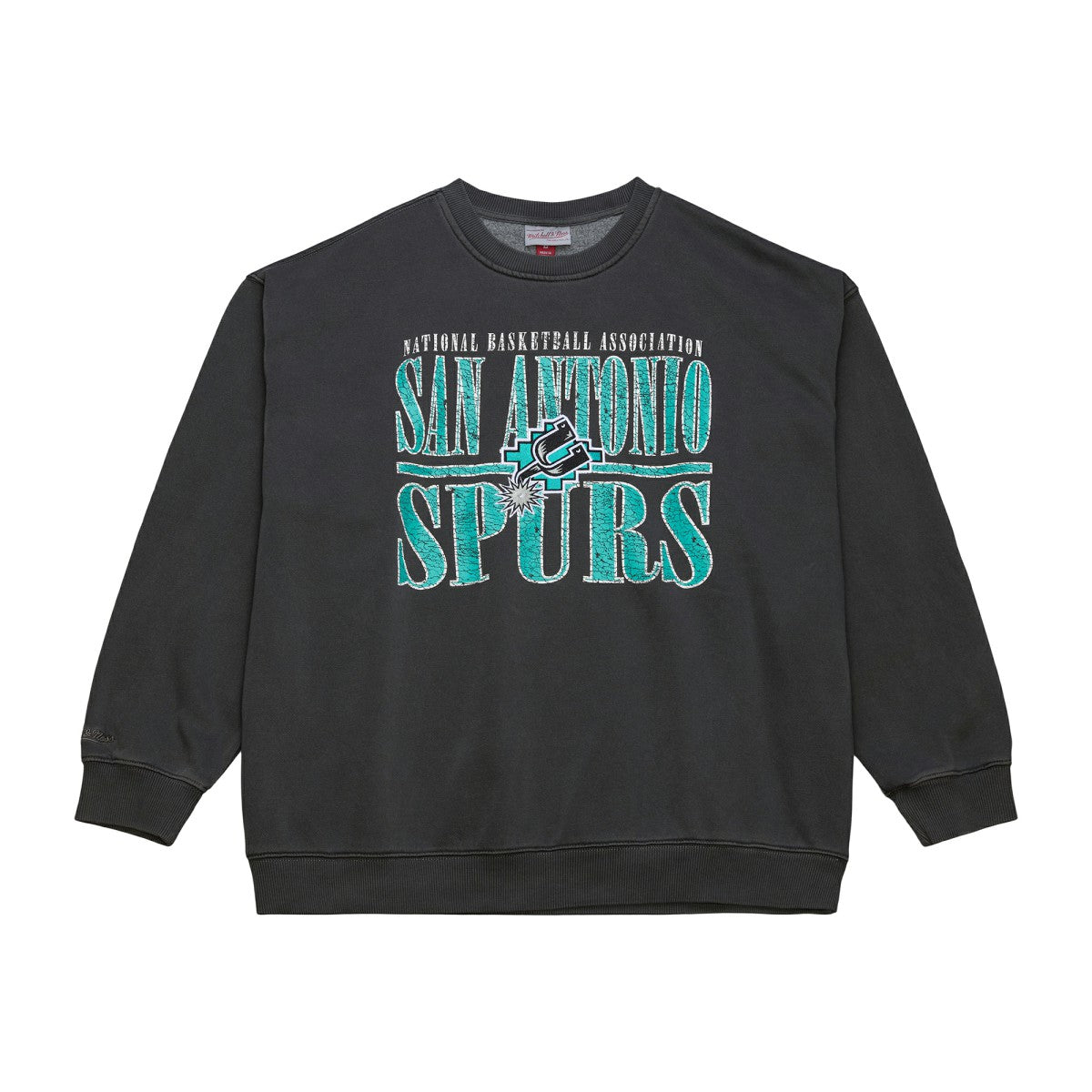 Black San Antonio Spurs NBA Downtown Collection Fleece Sweatshirt | NBA