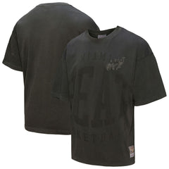 Black Miami Heat Downtown Collection Premium T-Shirt | NBA