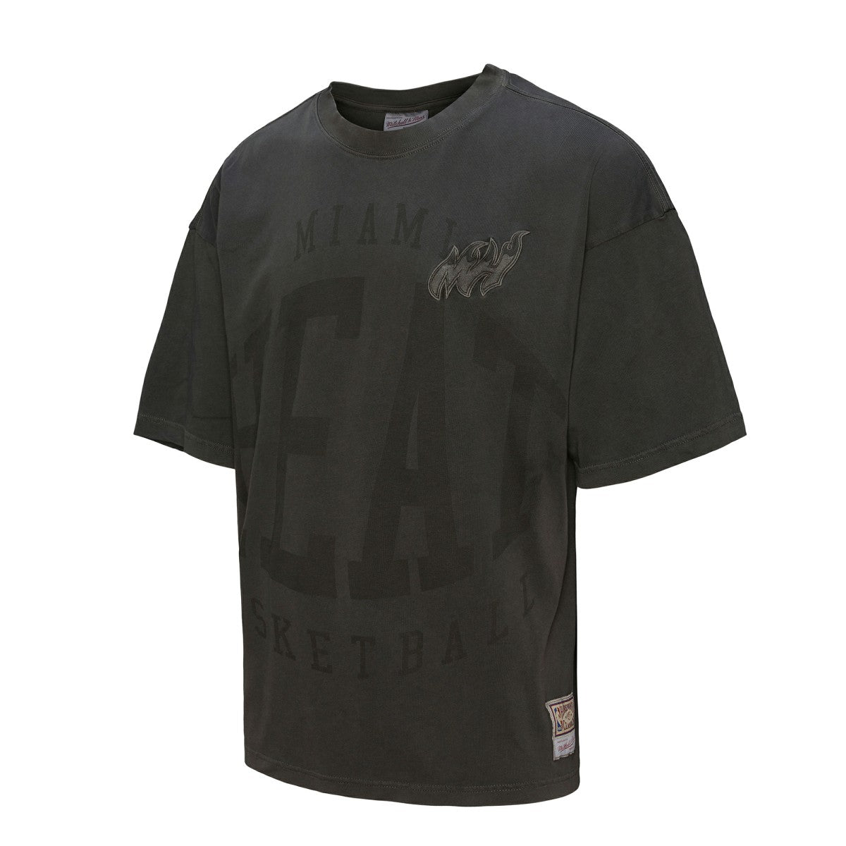 Black Miami Heat Downtown Collection Premium T-Shirt | NBA