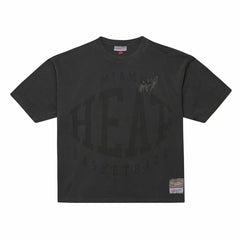 Black Miami Heat Downtown Collection Premium T-Shirt | NBA