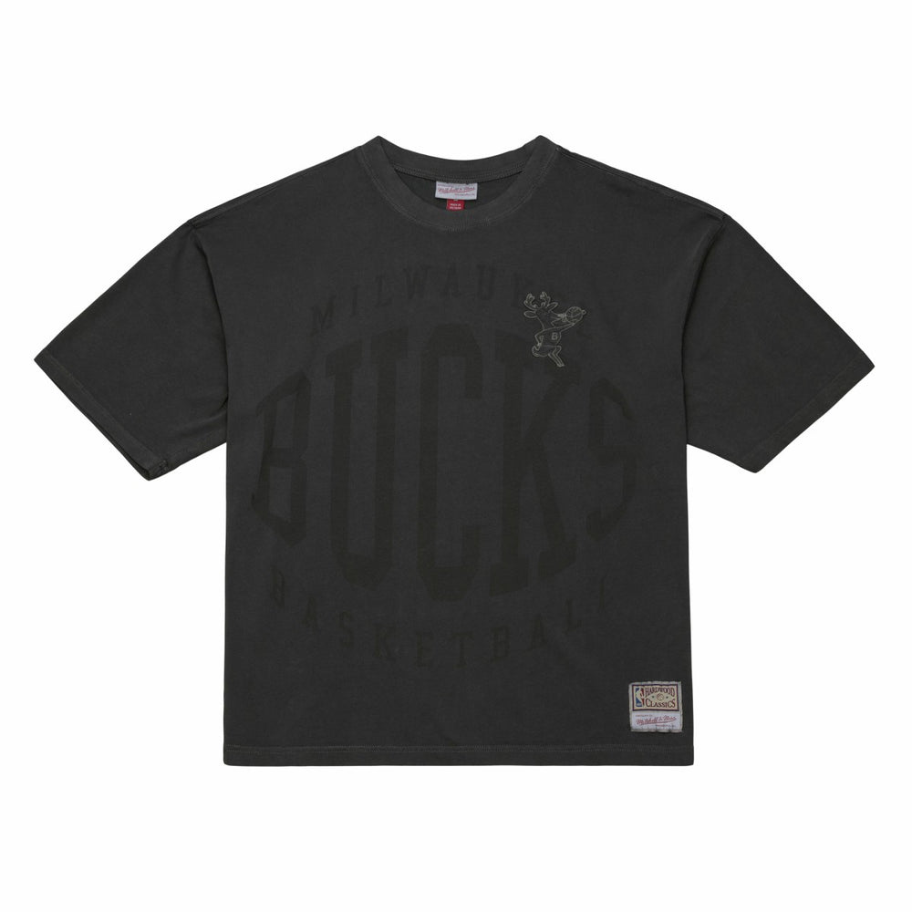 Black Milwaukee Bucks Downtown Collection Premium T-Shirt | NBA