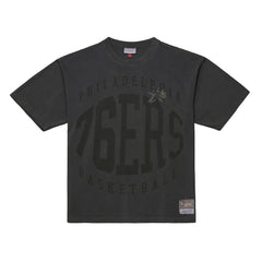 Black Philadelphia 76ers Downtown Collection Premium T-Shirt | NBA