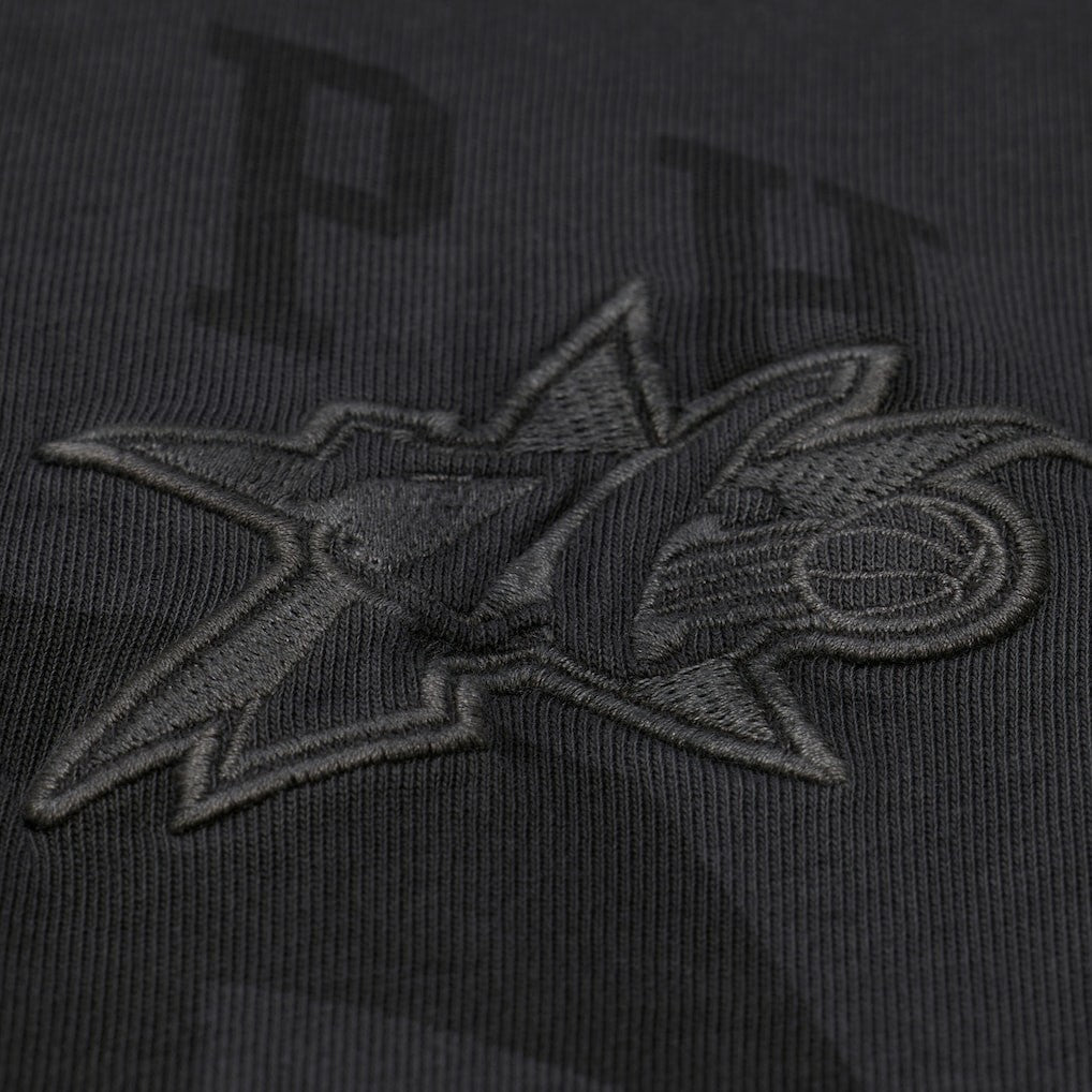 Black Philadelphia 76ers Downtown Collection Premium T-Shirt | NBA