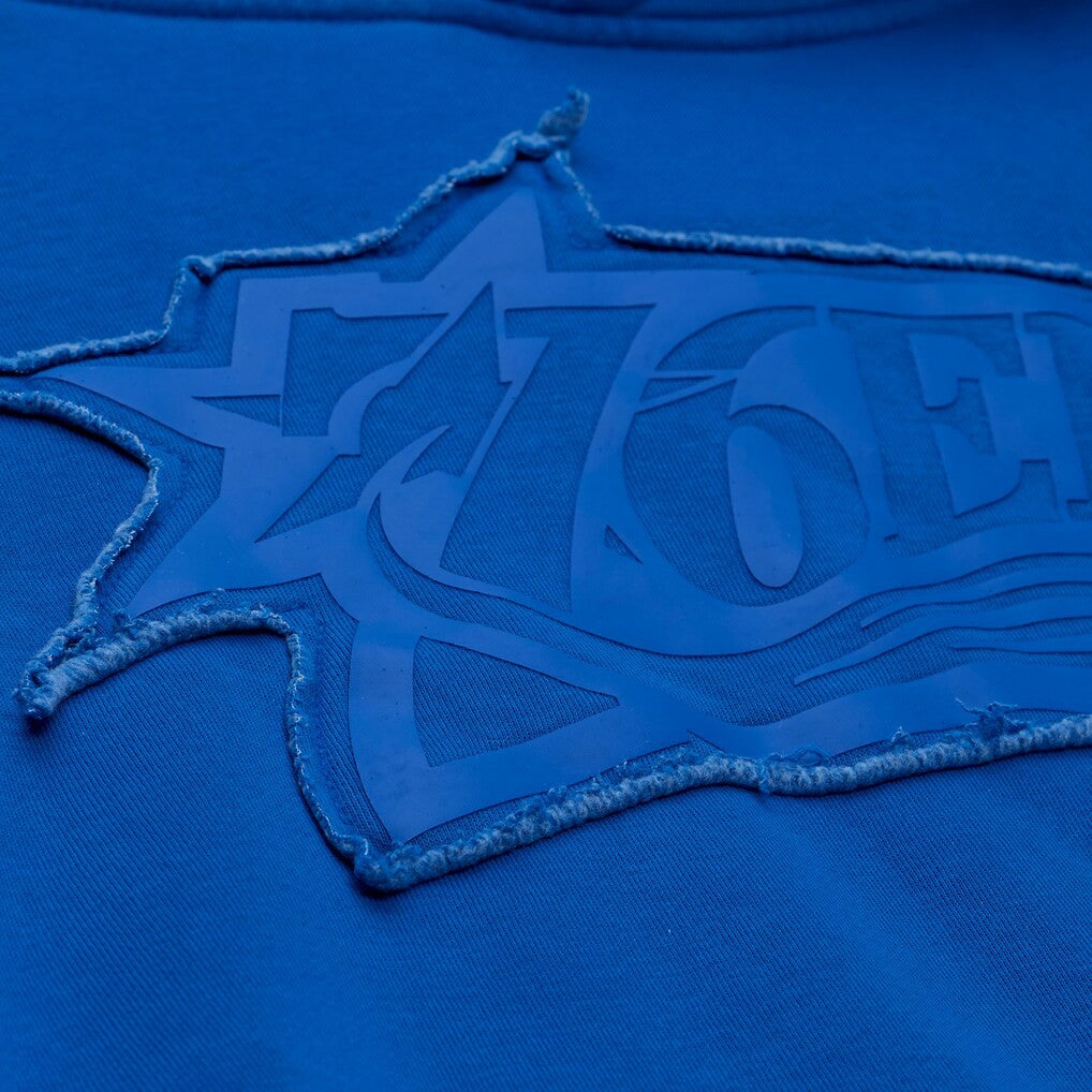 Royal Philadelphia 76ers Downtown Collection Fleece Hoodie | NBA