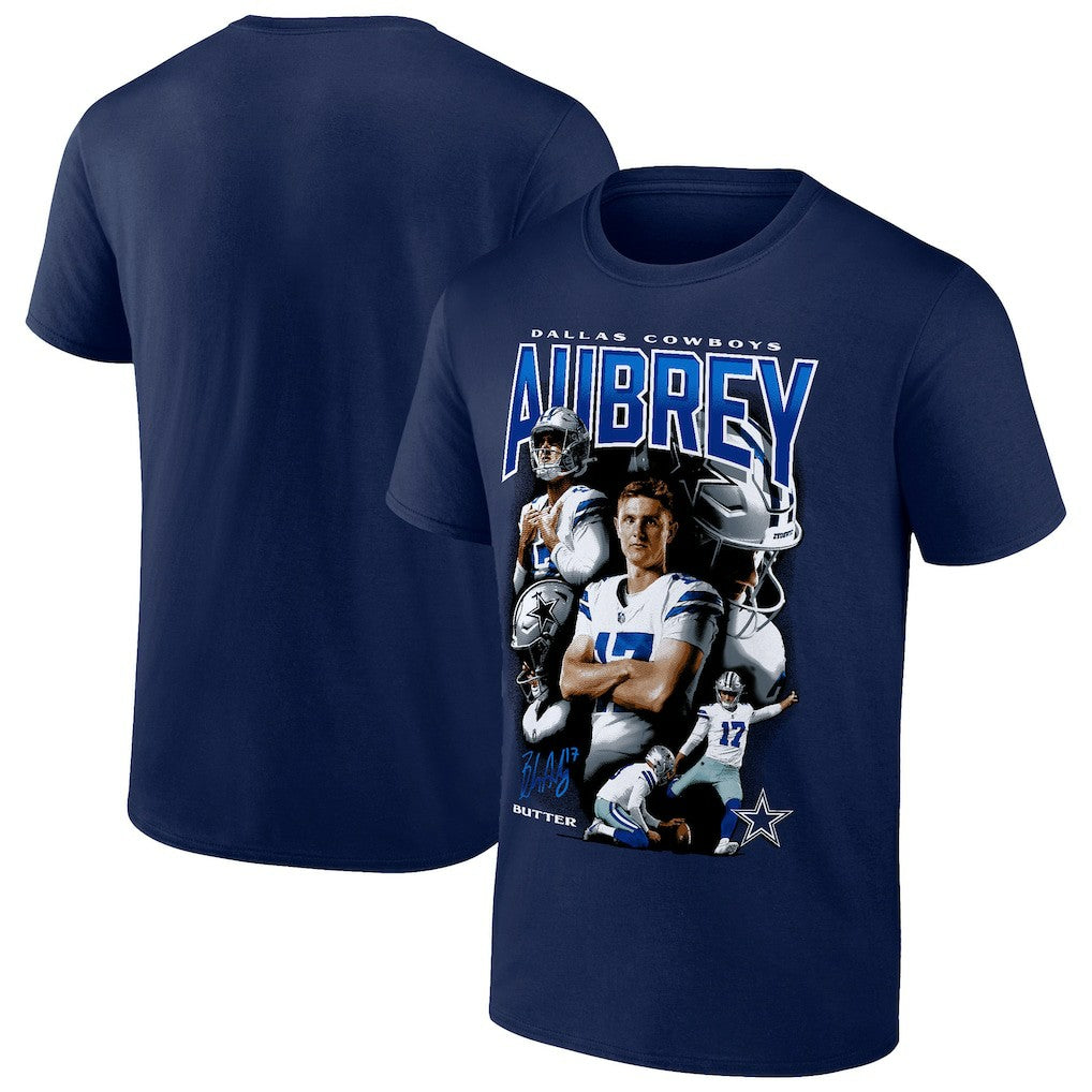 Dallas Cowboys Brandon Aubrey  Collage T-Shirt | NFL US