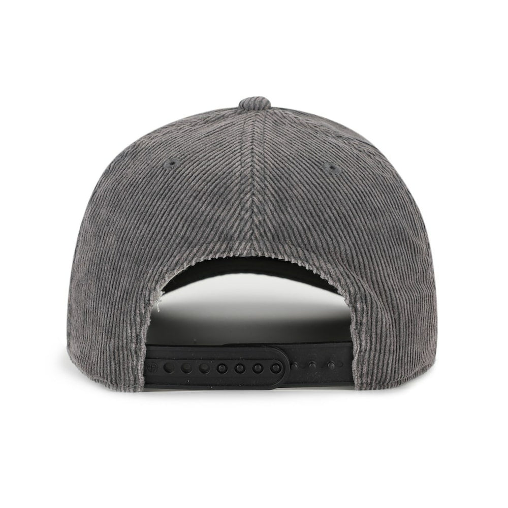 Charcoal Boston Celtics '47 Reclaim Snow Wash Corduroy Adjustable Hitch Hat | NBA