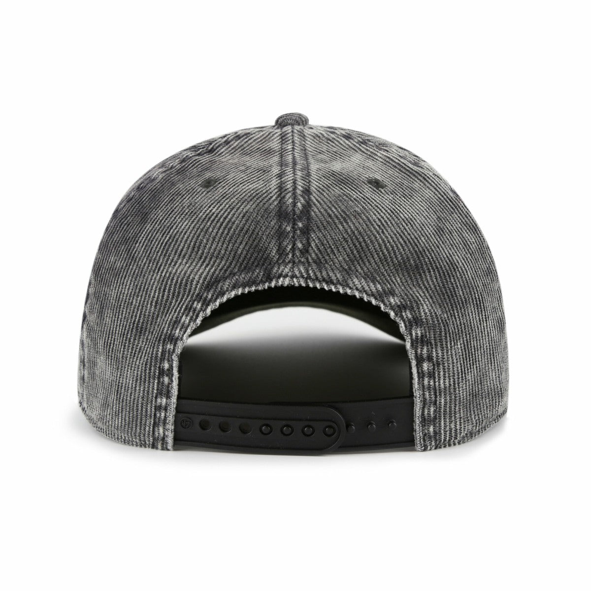 Charcoal Los Angeles Lakers '47 Reclaim Snow Wash Corduroy Adjustable Hitch Hat | NBA