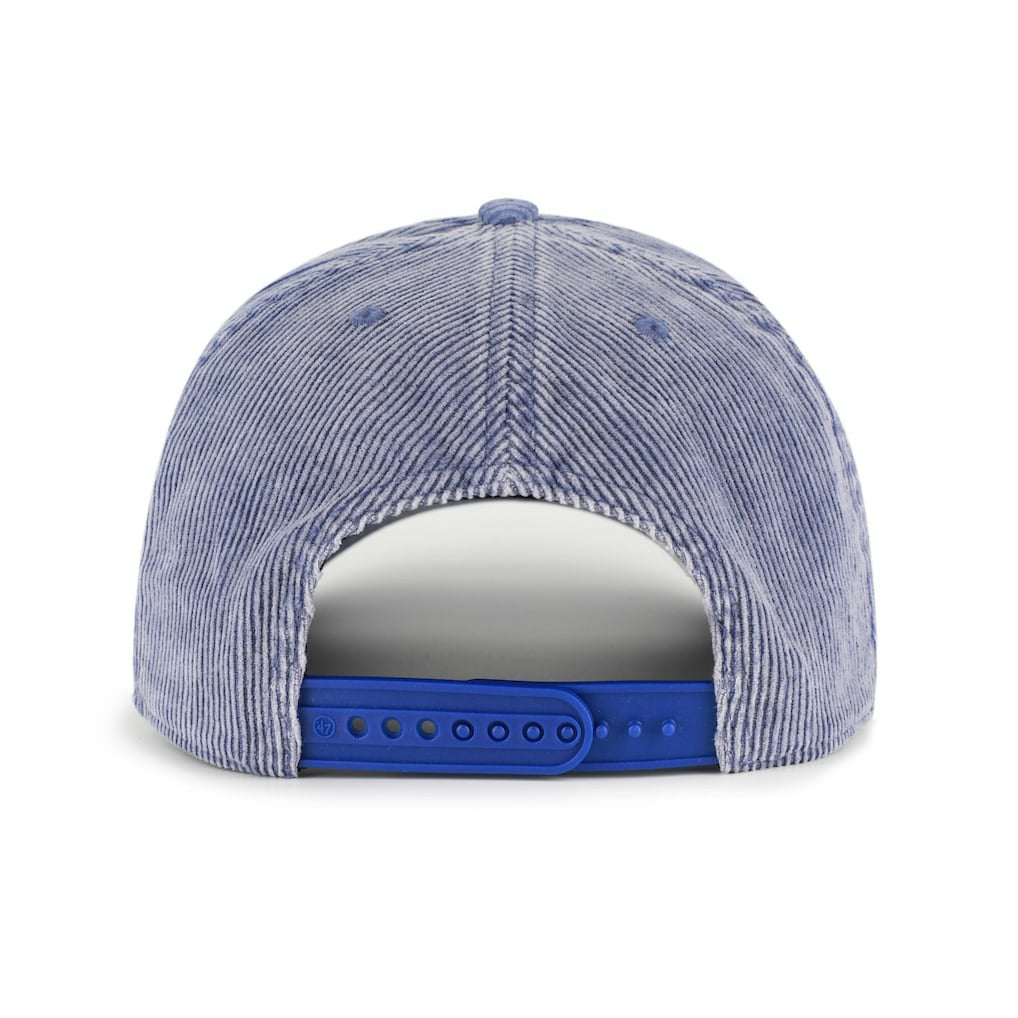Blue Philadelphia 76ers '47 Reclaim Snow Wash Corduroy Adjustable Hitch Hat | NBA