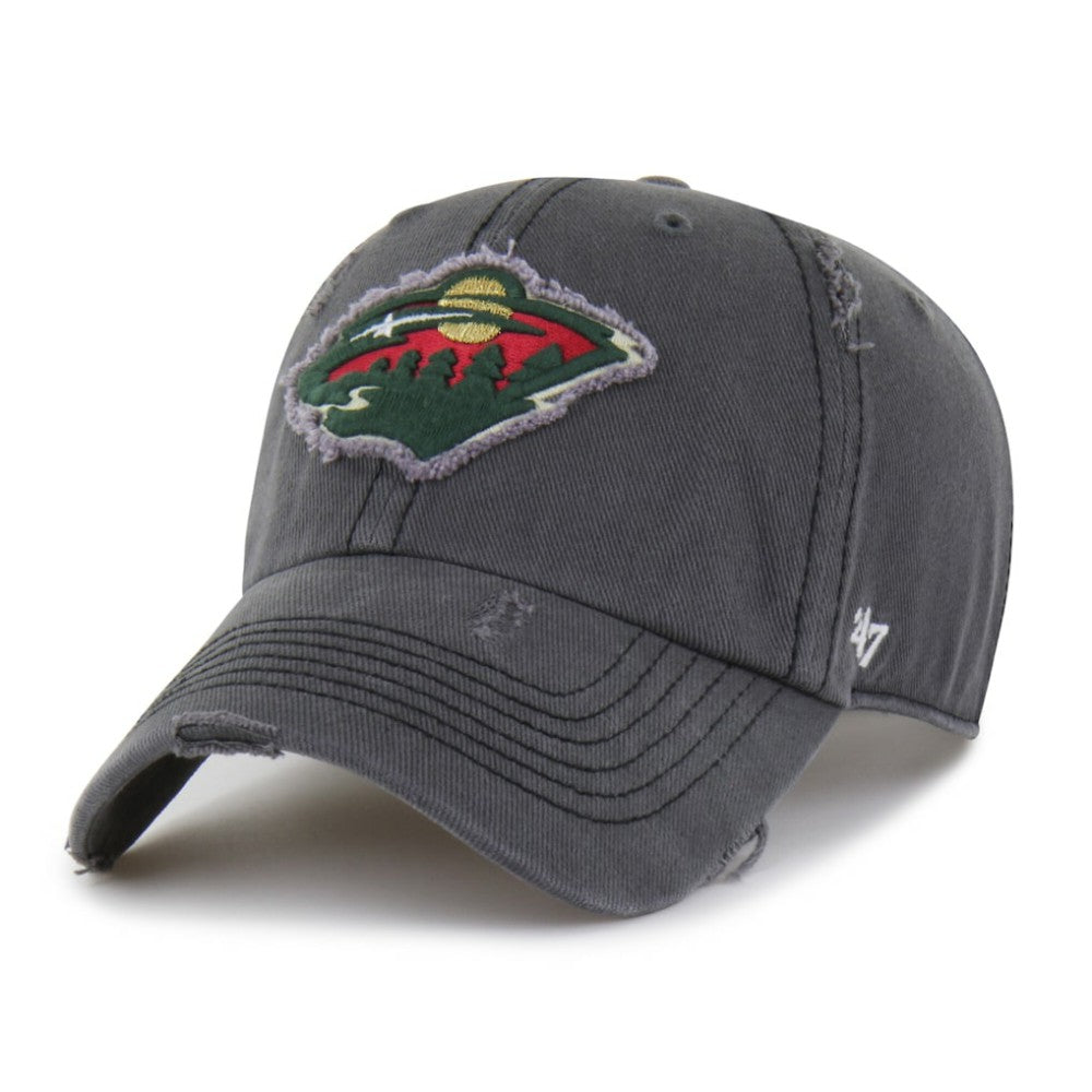 Minnesota Wild '47 Weathered Clean Up Adjustable Hat -  NHL Hats