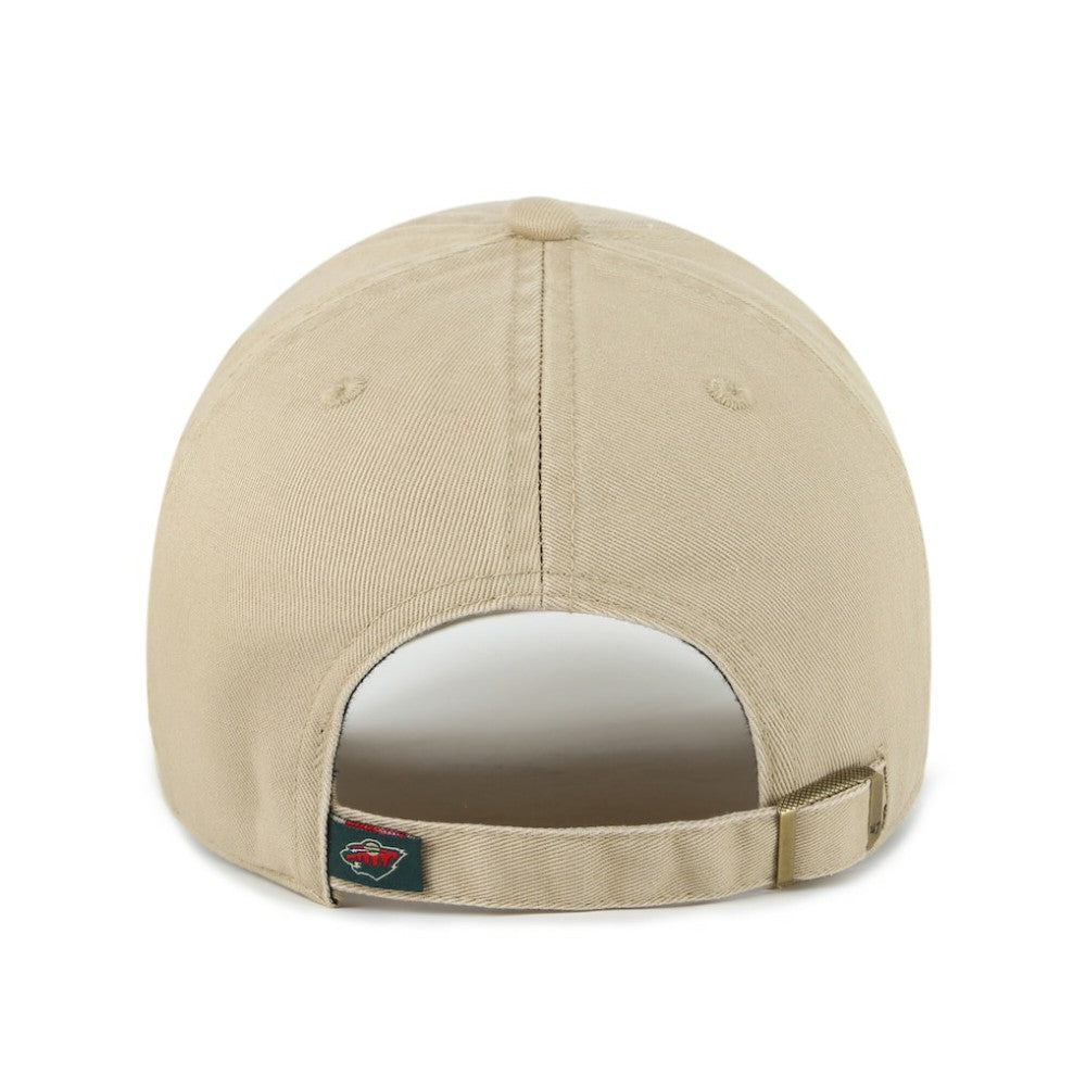 Minnesota Wild '47 Logo Clean Up Adjustable Hat -  NHL Hats