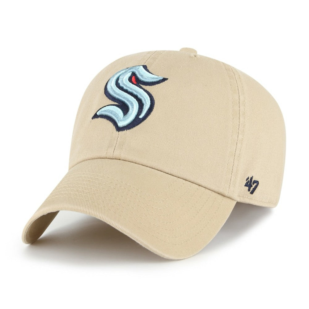 Seattle Kraken '47 Logo Clean Up Adjustable Hat -  NHL Hats