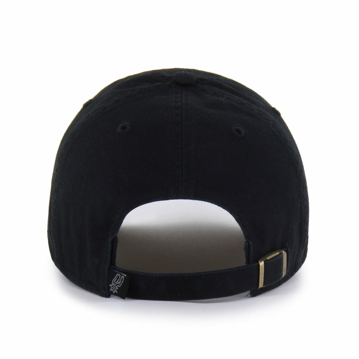 San Antonio Spurs '47 Black on Black Clean Up Adjustable Hat | NBA