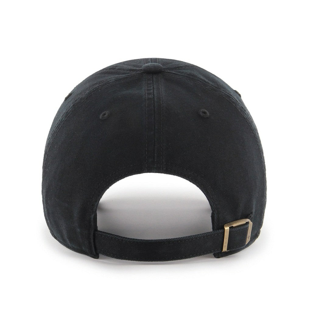 Boston Celtics '47 Black on Black Clean Up Adjustable Hat | NBA