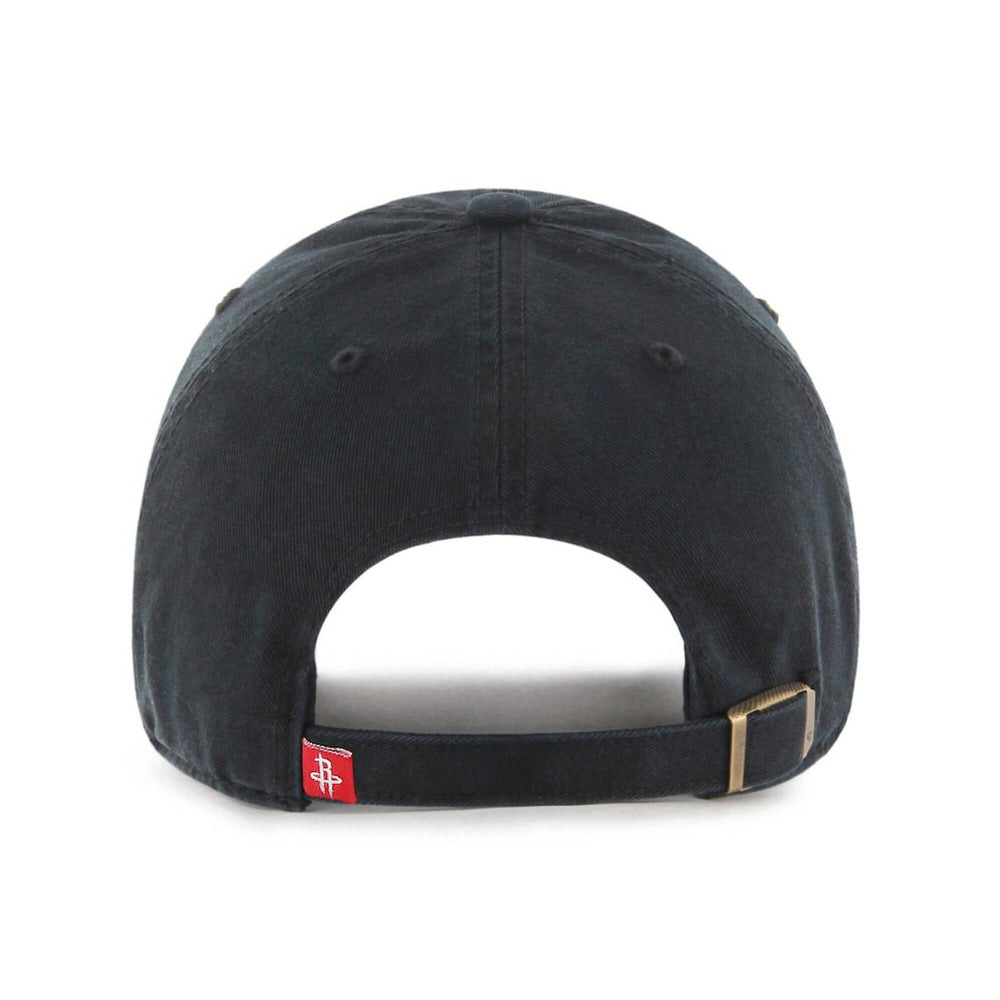 Houston Rockets '47 Black on Black Clean Up Adjustable Hat | NBA