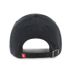 Houston Rockets '47 Black on Black Clean Up Adjustable Hat | NBA