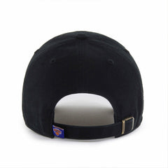 New York Knicks '47 Black on Black Clean Up Adjustable Hat | NBA