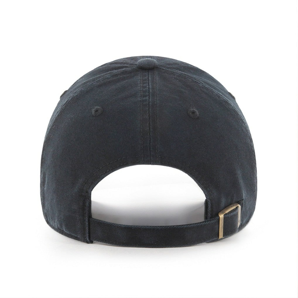 Denver Nuggets '47 Black on Black Clean Up Adjustable Hat | NBA