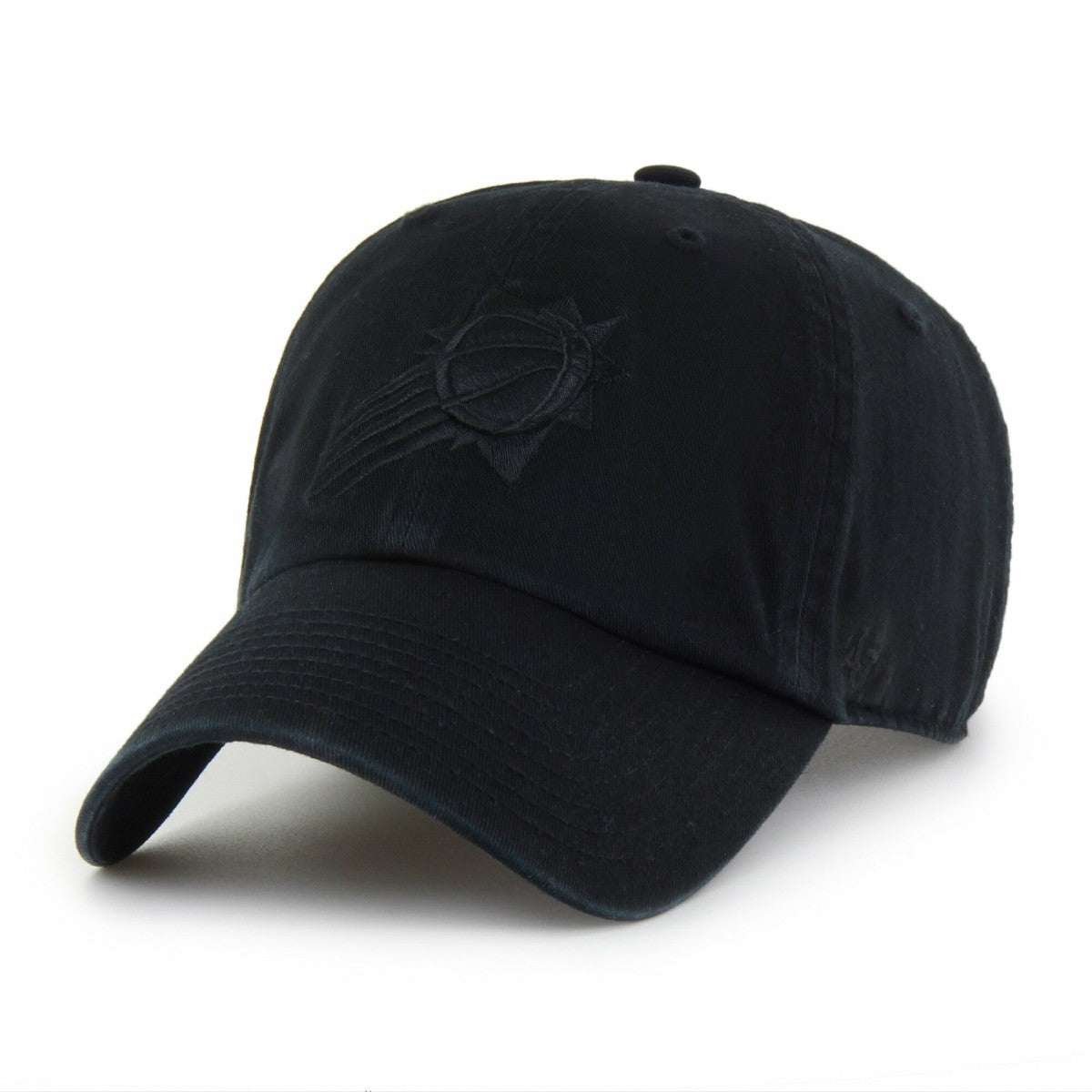 Phoenix Suns '47 Black on Black Clean Up Adjustable Hat | NBA