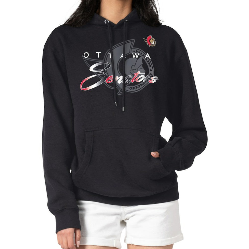 Ottawa Senators G-III 4Her by Carl Banks Shadow Logo Fleece Pullover Hoodie -  NHL Hoodies