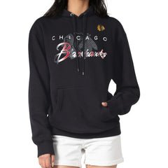 Chicago Blackhawks G-III 4Her by Carl Banks Shadow Logo Fleece Pullover Hoodie -  NHL Hoodies