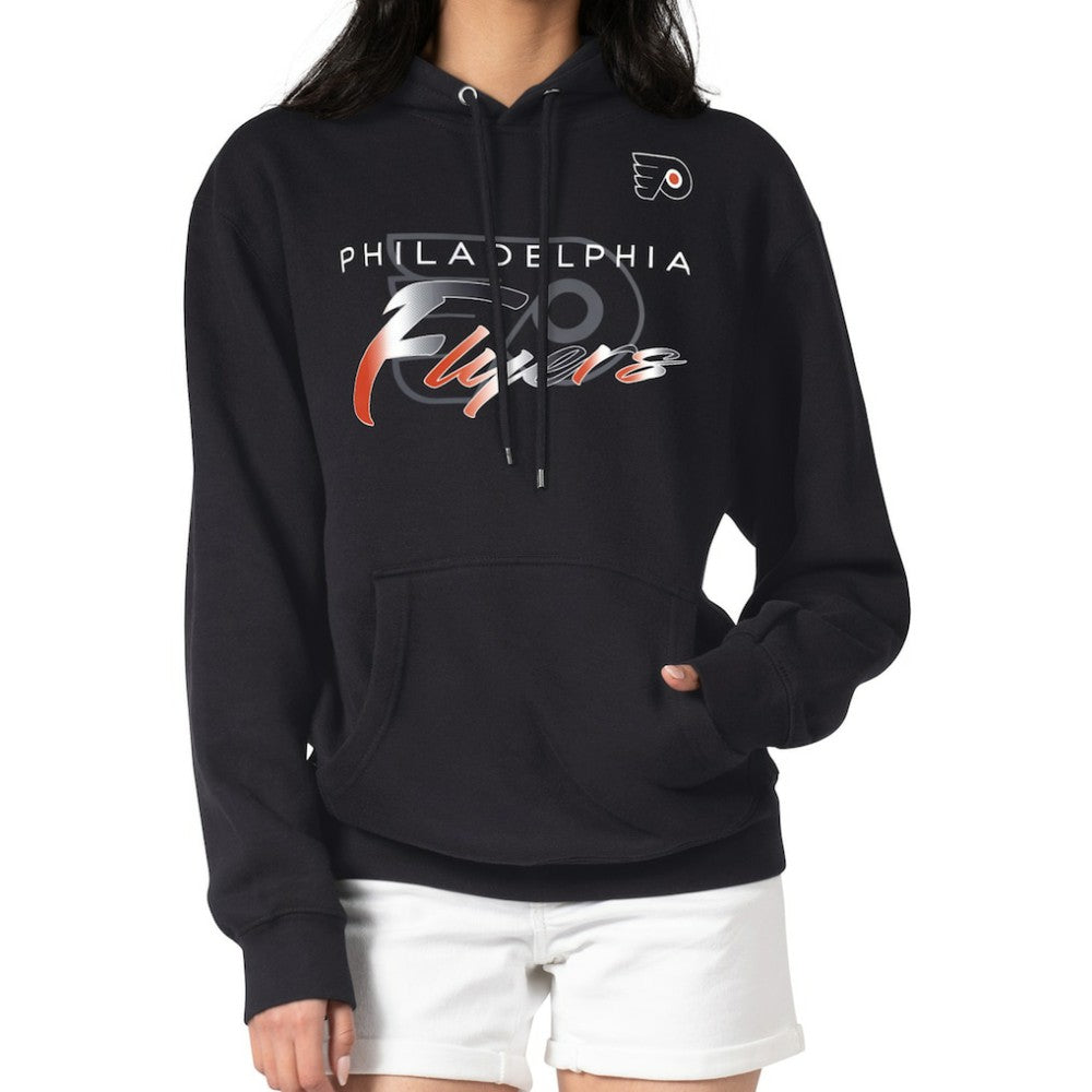 Philadelphia Flyers G-III 4Her by Carl Banks Shadow Logo Fleece Pullover Hoodie -  NHL Hoodies